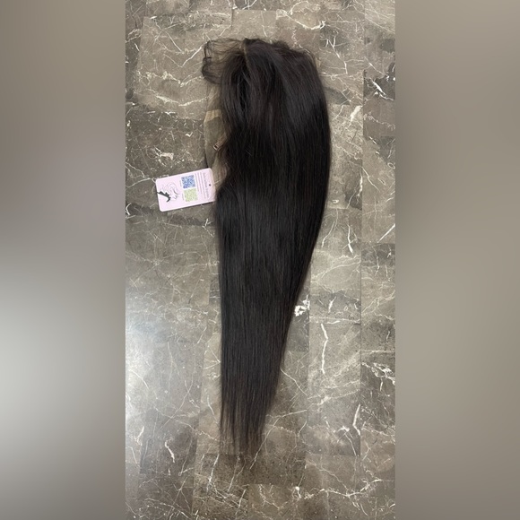 Raw Top Quality Virgin Human Hair 16” 360 Lace Frontal - Picture 9 of 13